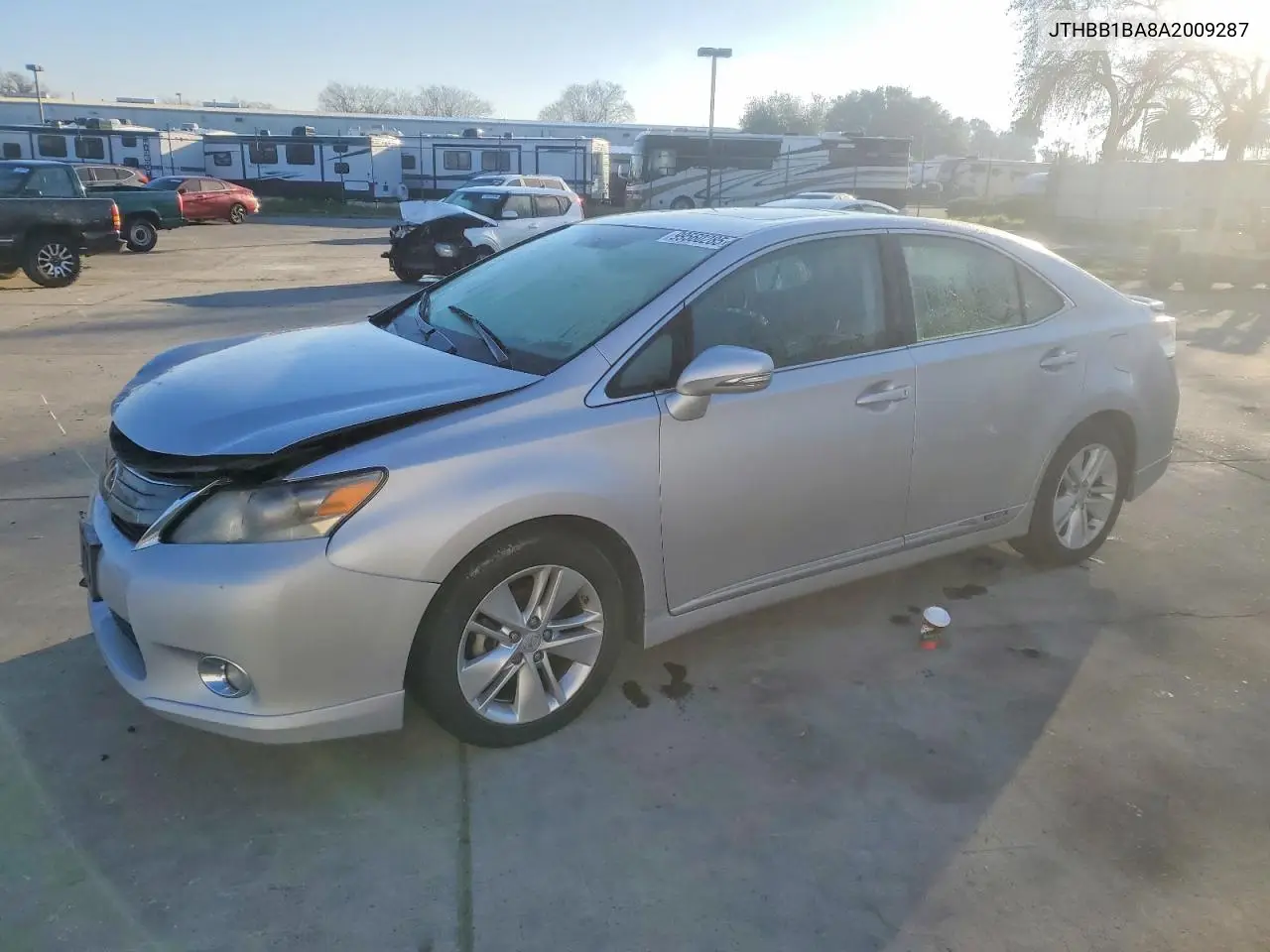 2010 Lexus Hs 250H VIN: JTHBB1BA8A2009287 Lot: 99560285