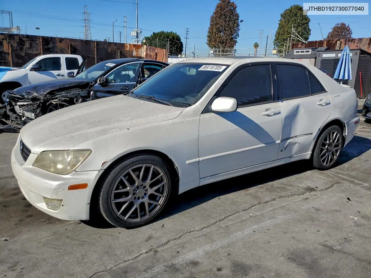 JTHBD192730077040 2003 Lexus Is 300