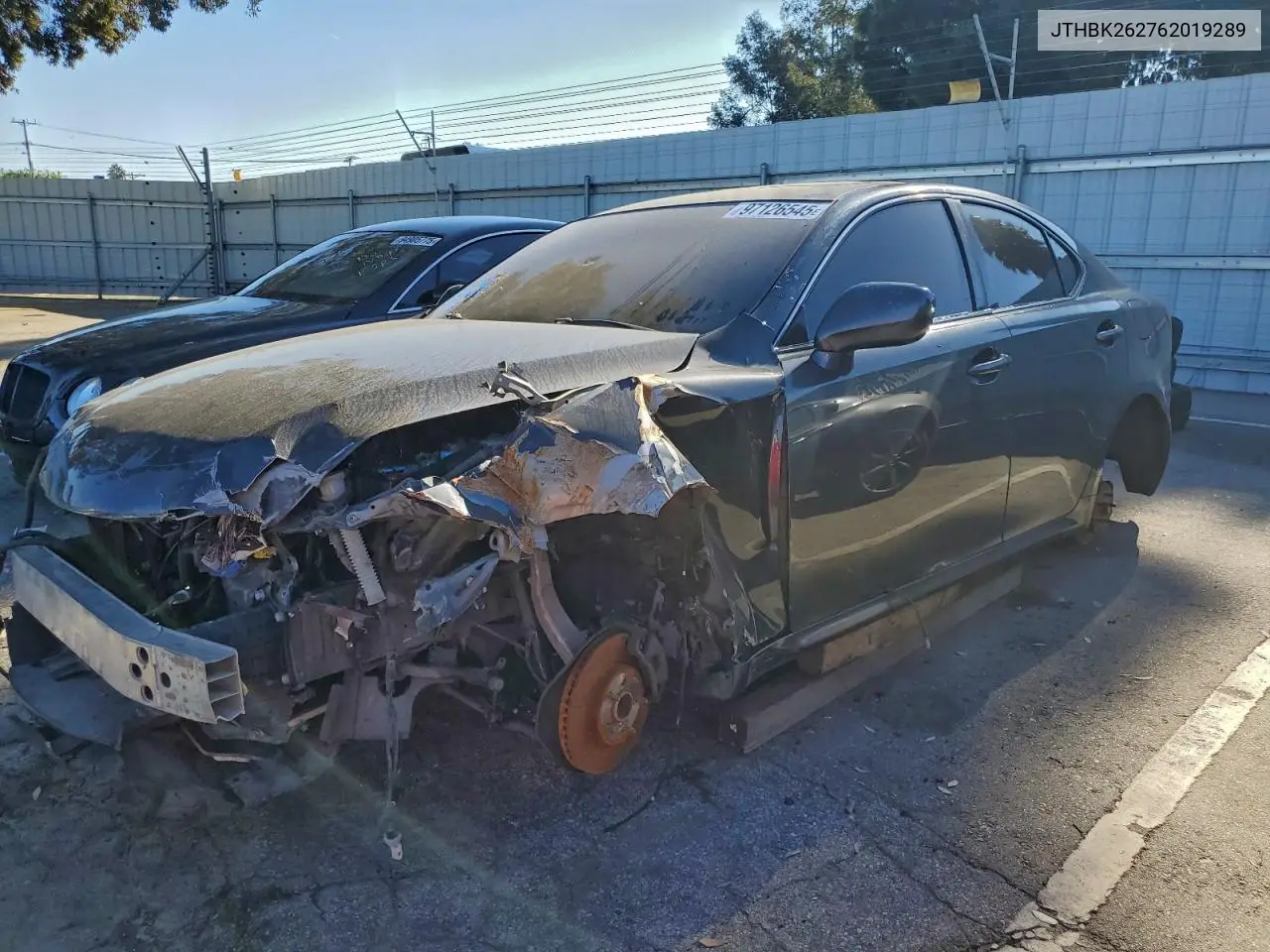 JTHBK262762019289 2006 Lexus Is 250