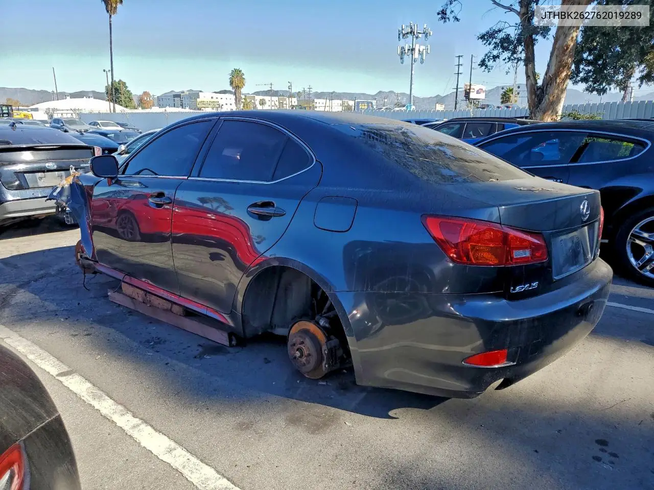 JTHBK262762019289 2006 Lexus Is 250