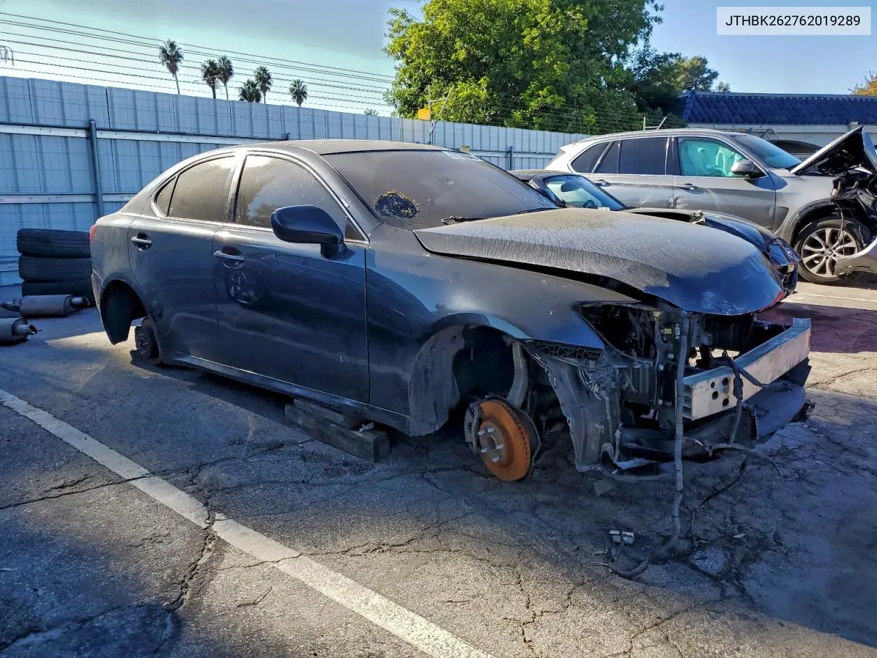 JTHBK262762019289 2006 Lexus Is 250