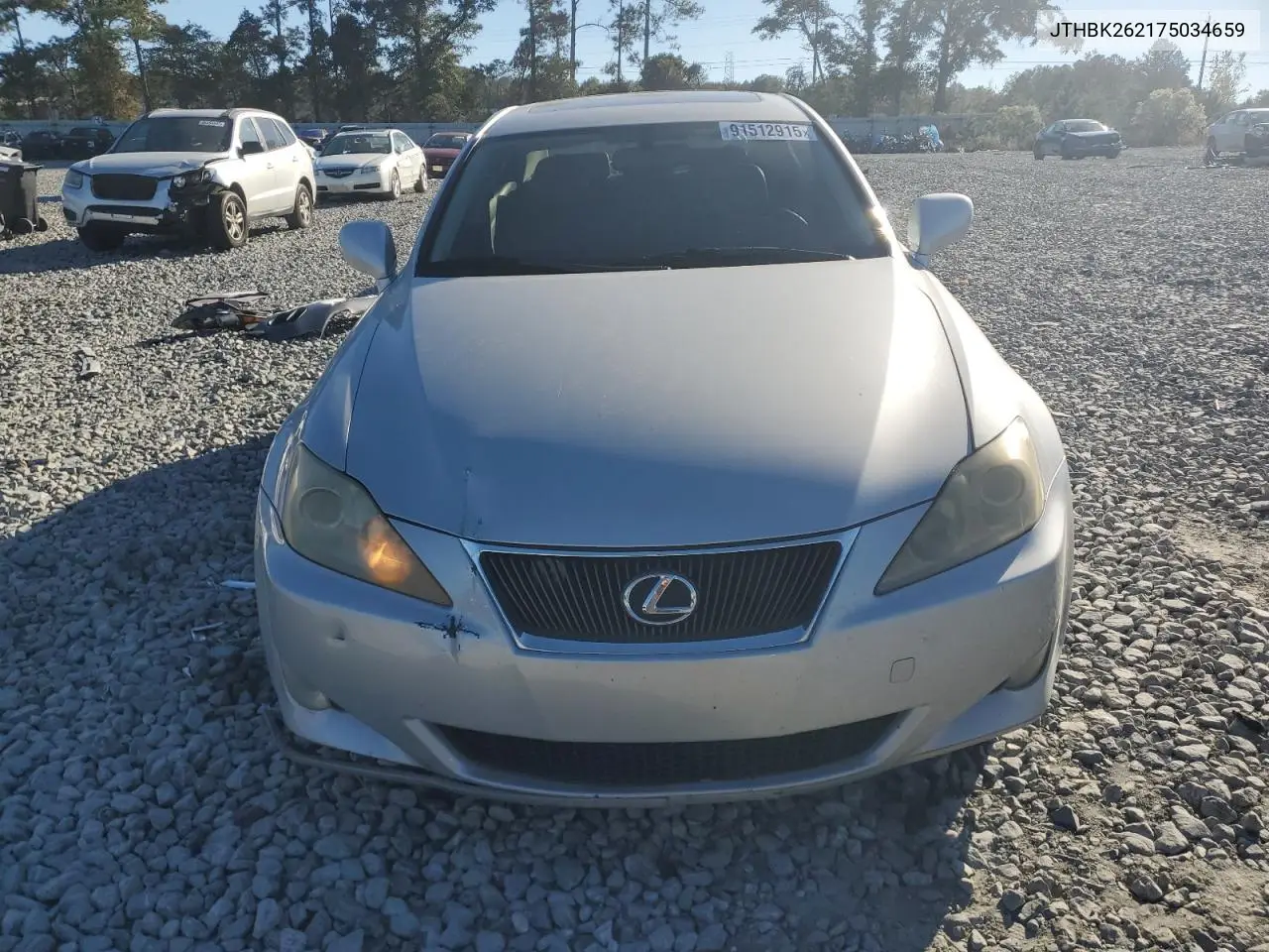 JTHBK262175034659 2007 Lexus Is 250