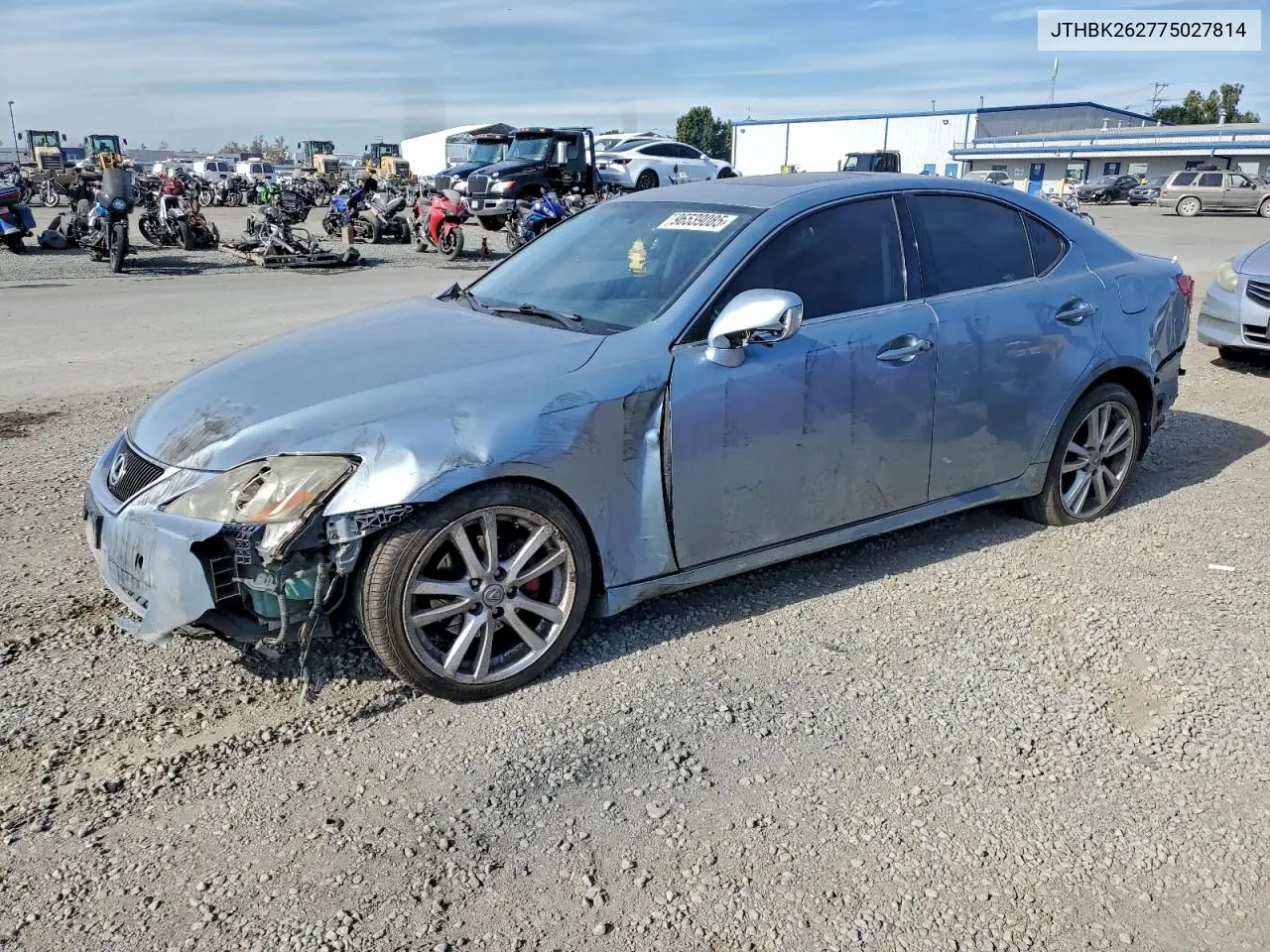 JTHBK262775027814 2007 Lexus Is 250