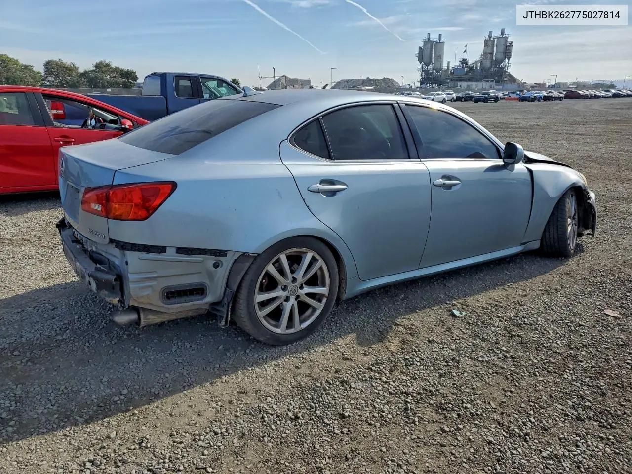 JTHBK262775027814 2007 Lexus Is 250