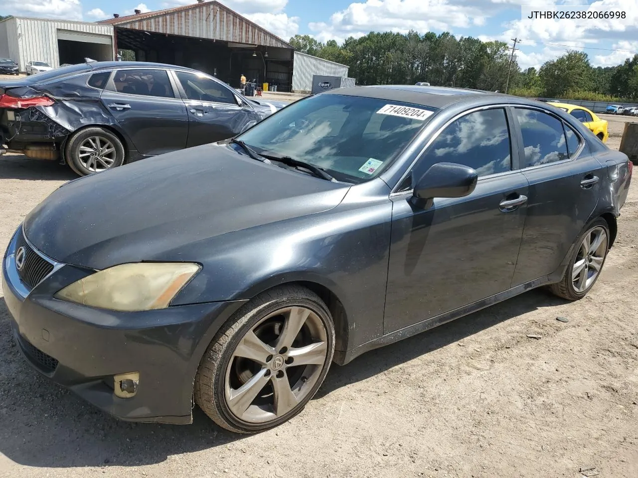 JTHBK262382066998 2008 Lexus Is 250