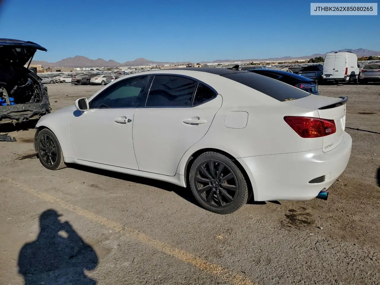 JTHBK262X85080265 2008 Lexus Is 250