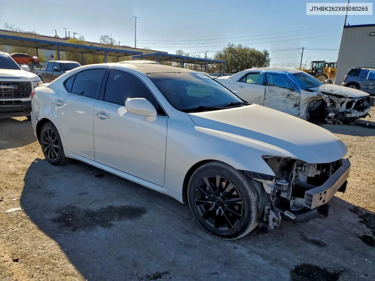 JTHBK262X85080265 2008 Lexus Is 250