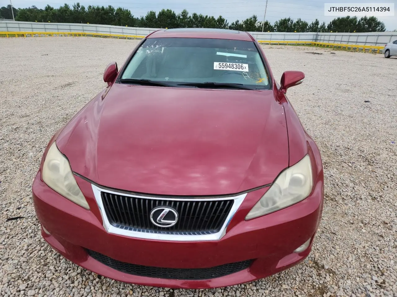 JTHBF5C26A5114394 2010 Lexus Is 250 Base