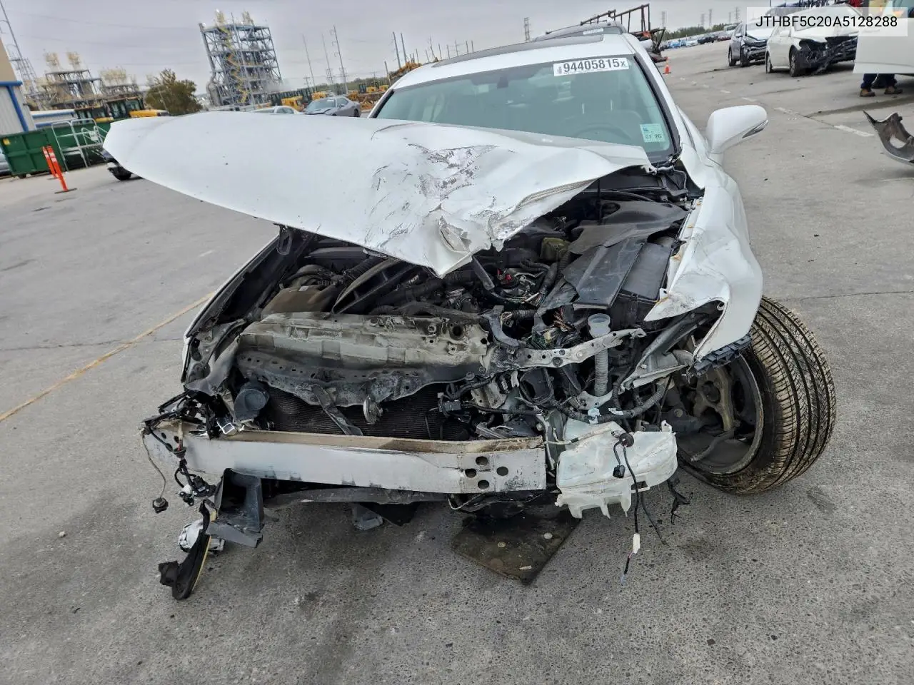 JTHBF5C20A5128288 2010 Lexus Is 250