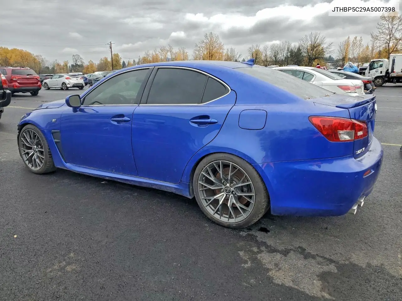 JTHBP5C29A5007398 2010 Lexus Is F