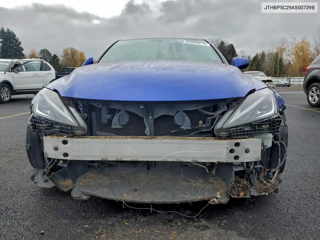 JTHBP5C29A5007398 2010 Lexus Is F