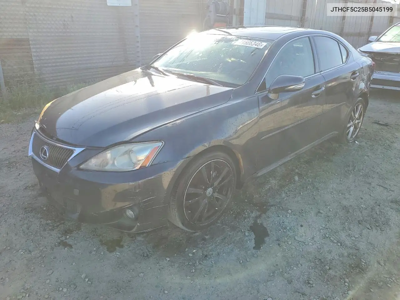 JTHCF5C25B5045199 2011 Lexus Is 250 Base