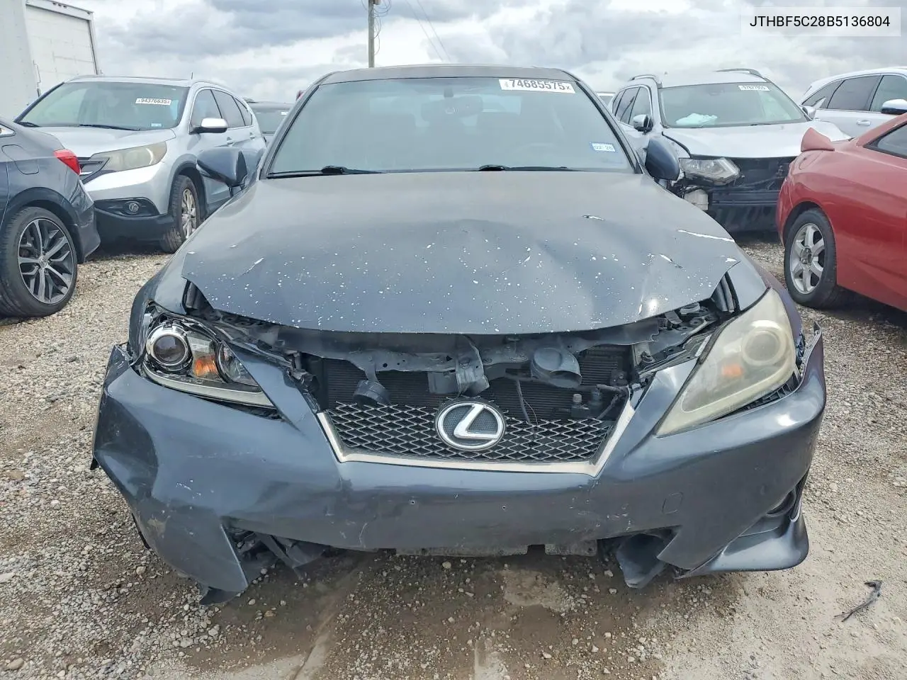 JTHBF5C28B5136804 2011 Lexus Is 250