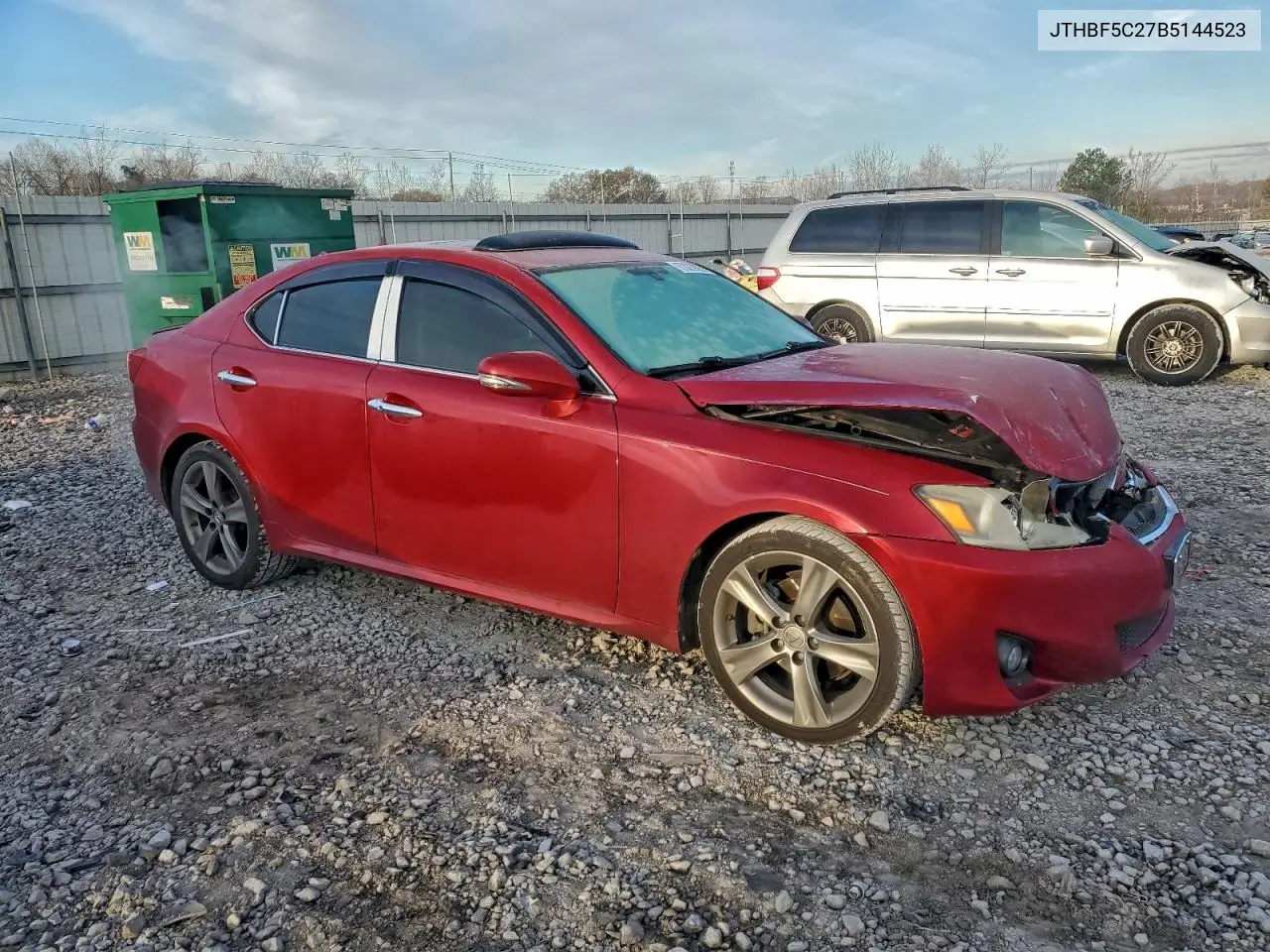 JTHBF5C27B5144523 2011 Lexus Is 250