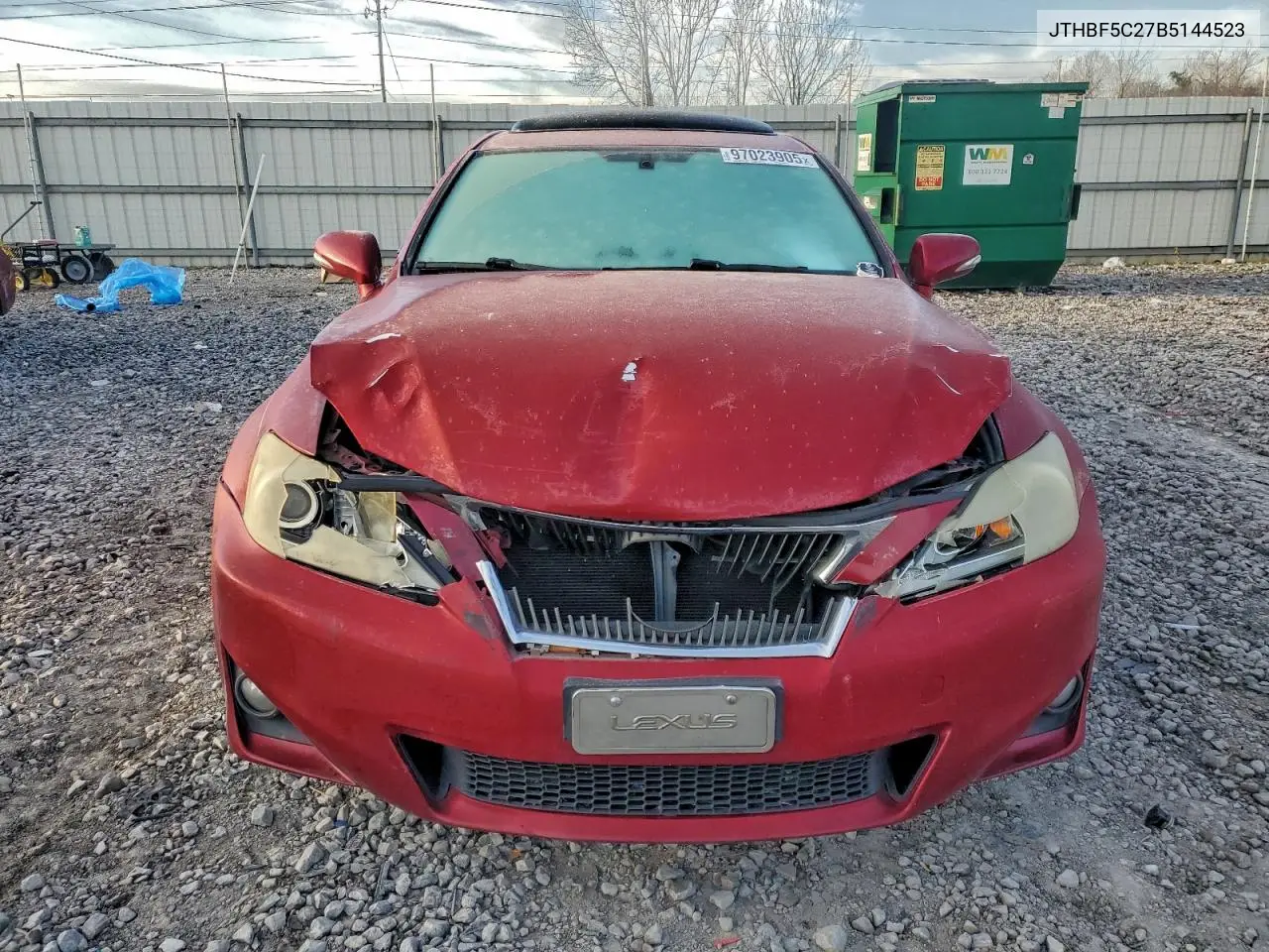JTHBF5C27B5144523 2011 Lexus Is 250