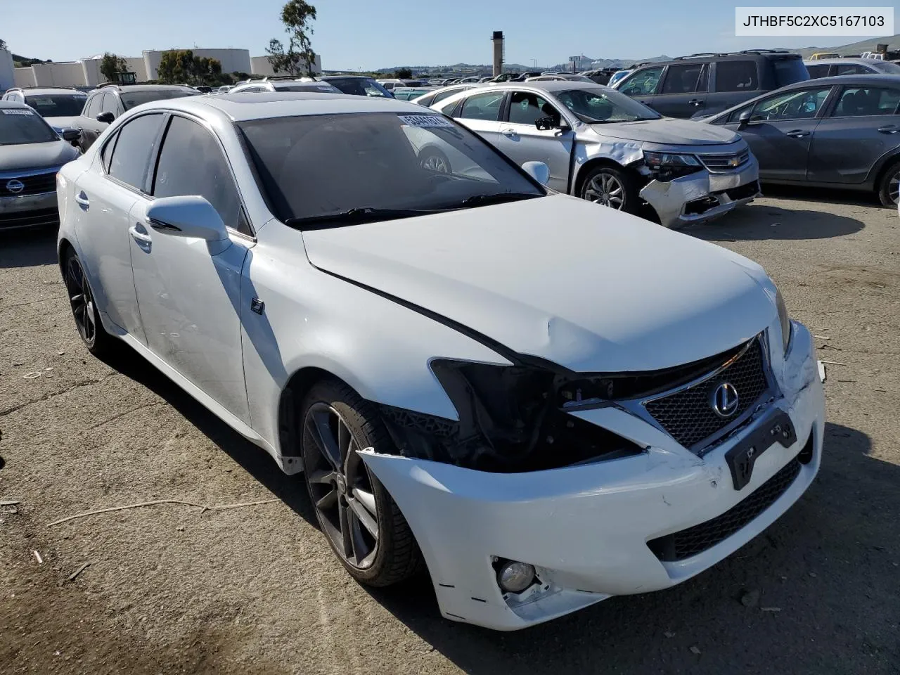 JTHBF5C2XC5167103 2012 Lexus Is 250