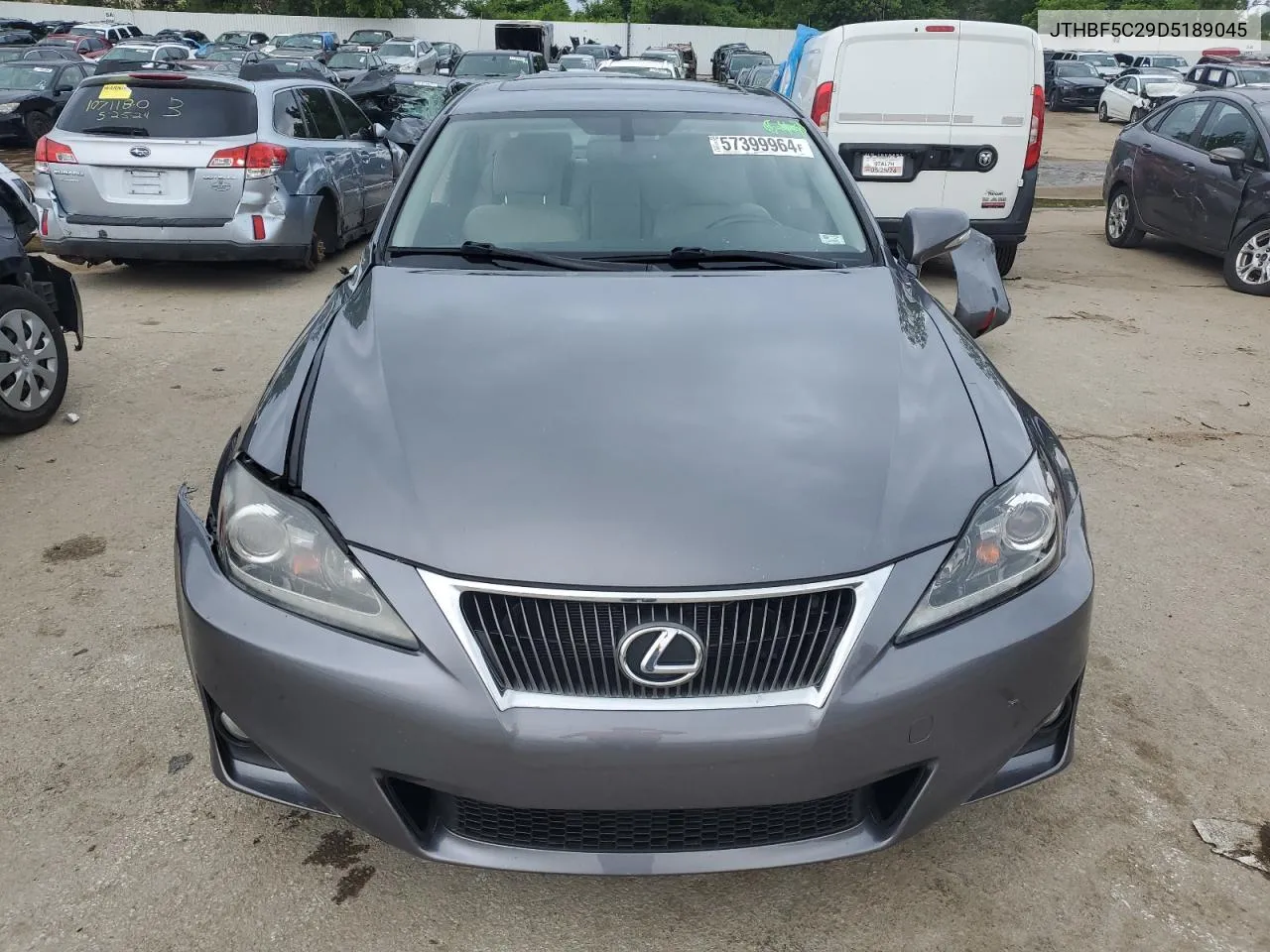 JTHBF5C29D5189045 2013 Lexus Is 250