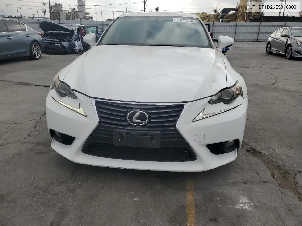 JTHBF1D26E5016303 2014 Lexus Is 250