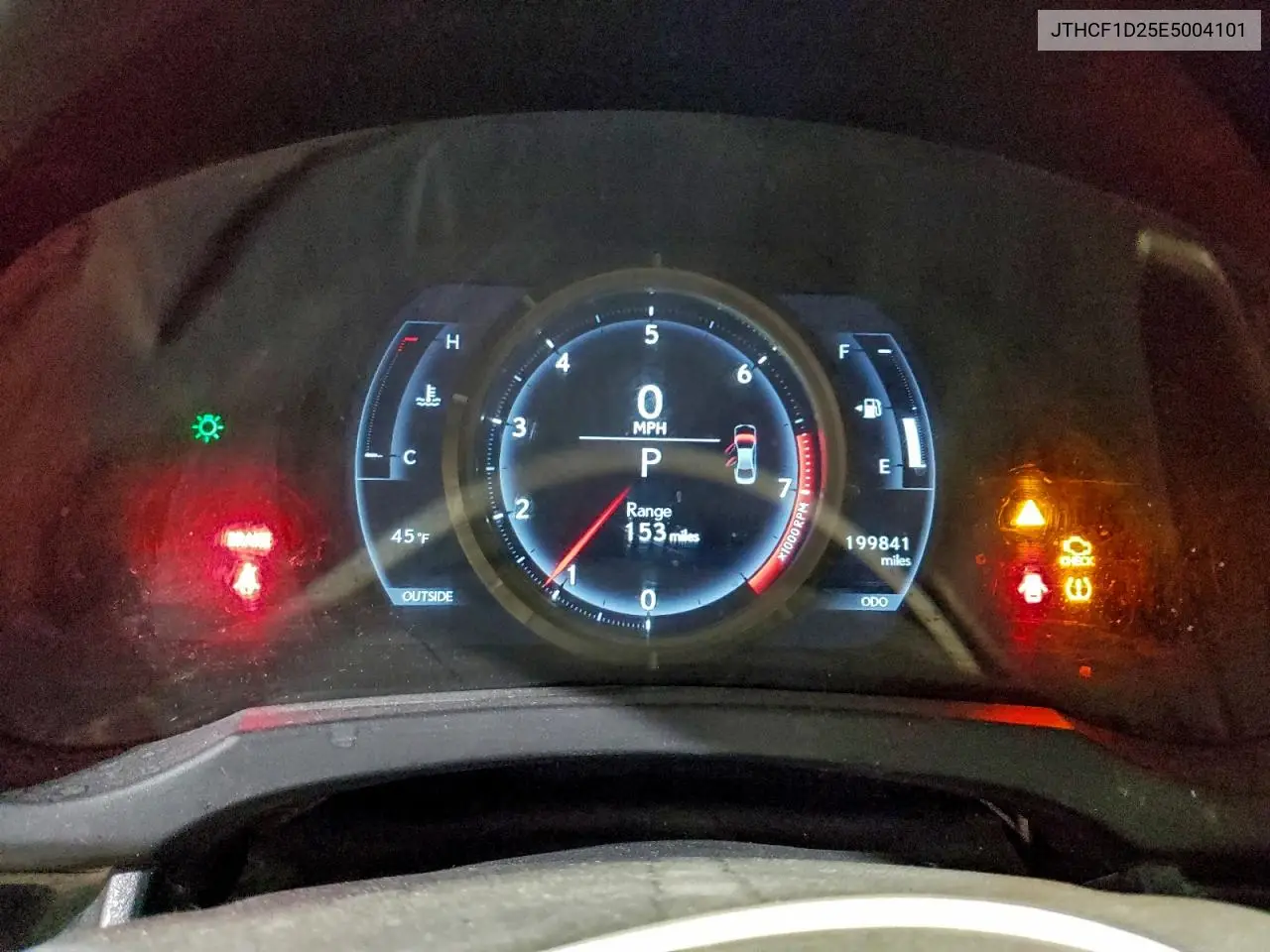 JTHCF1D25E5004101 2014 Lexus Is 250