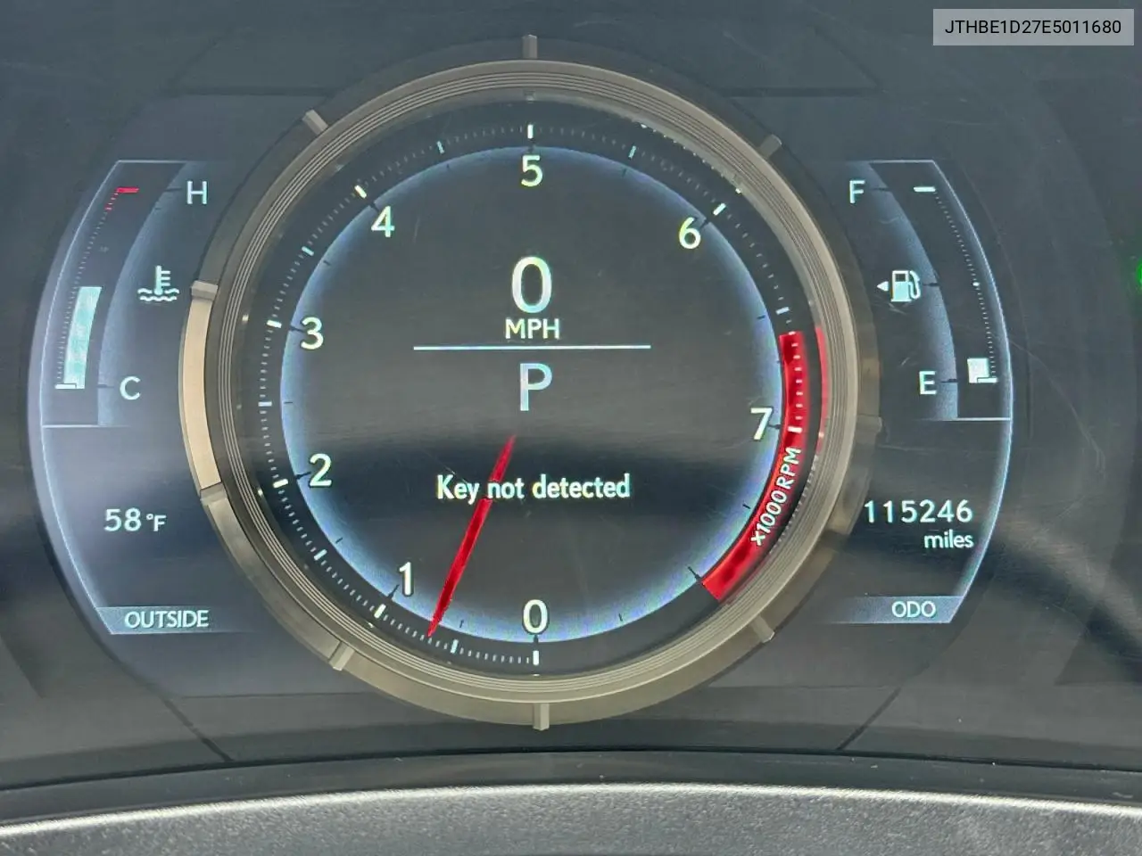 JTHBE1D27E5011680 2014 Lexus Is 350