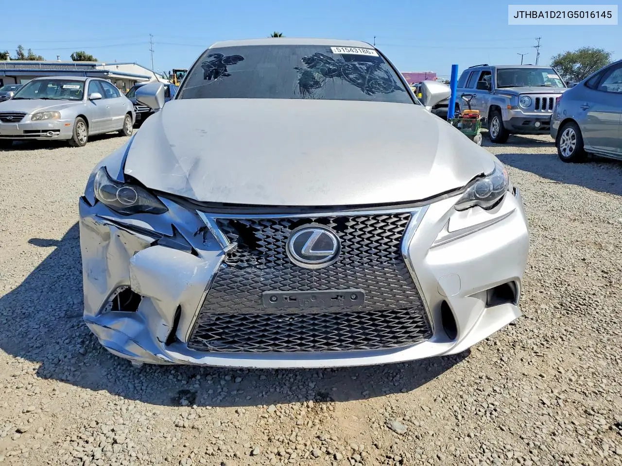 JTHBA1D21G5016145 2016 Lexus Is 200T
