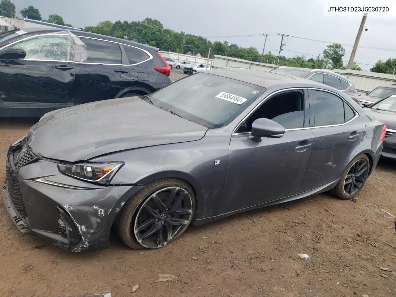 JTHC81D23J5030720 2018 Lexus Is 300