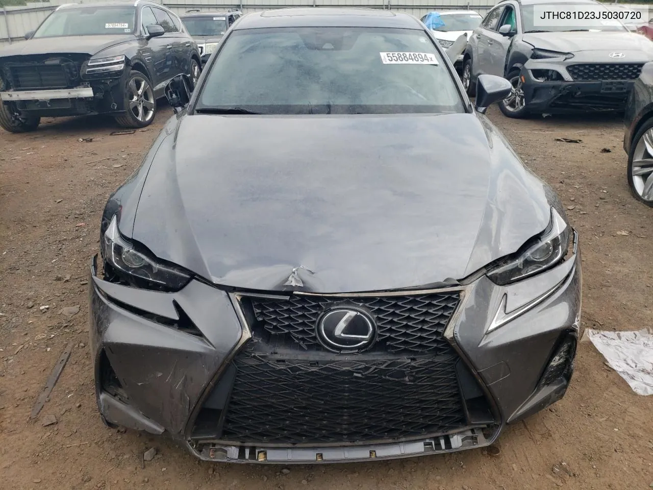 JTHC81D23J5030720 2018 Lexus Is 300