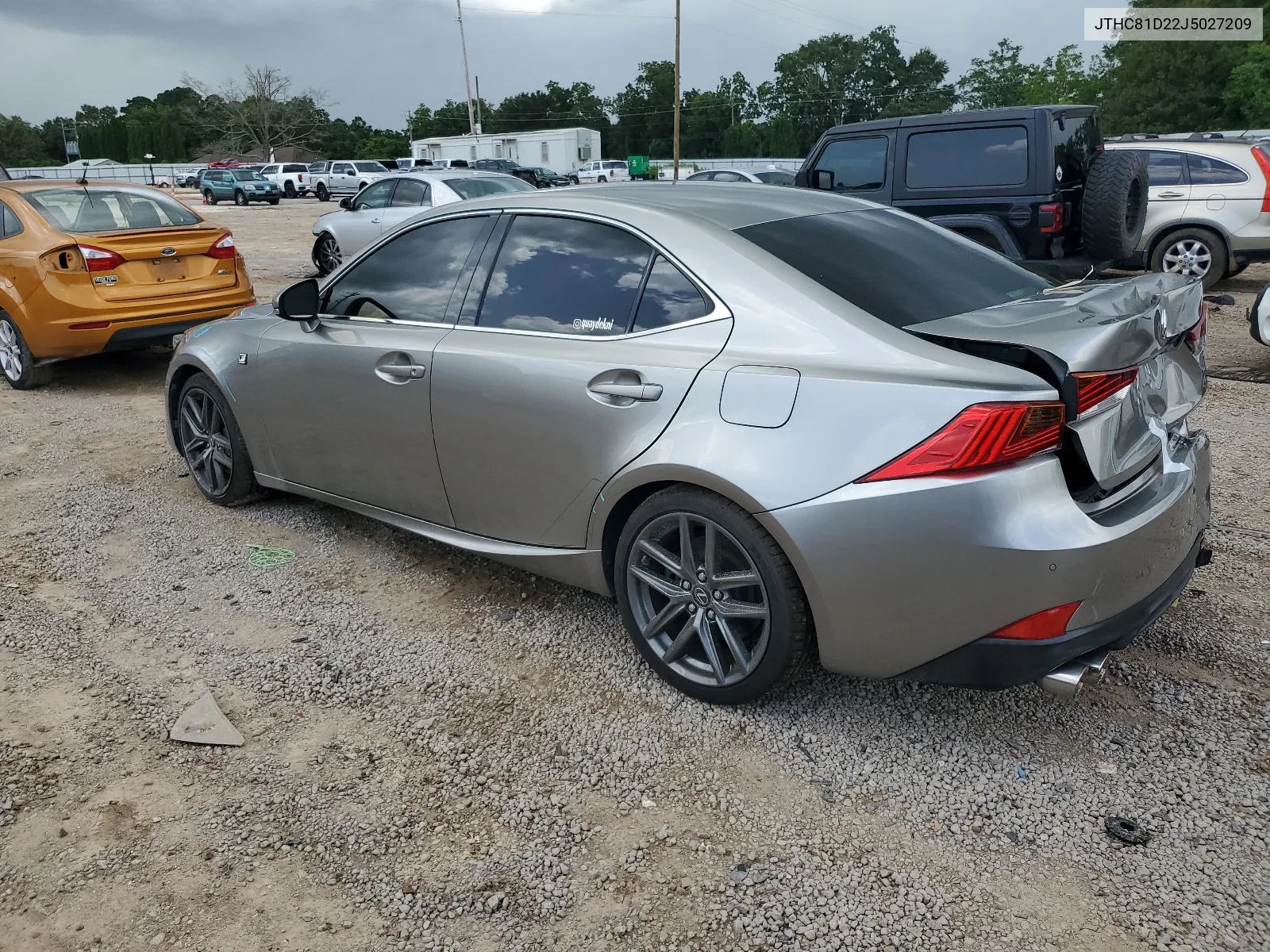 JTHC81D22J5027209 2018 Lexus Is 300