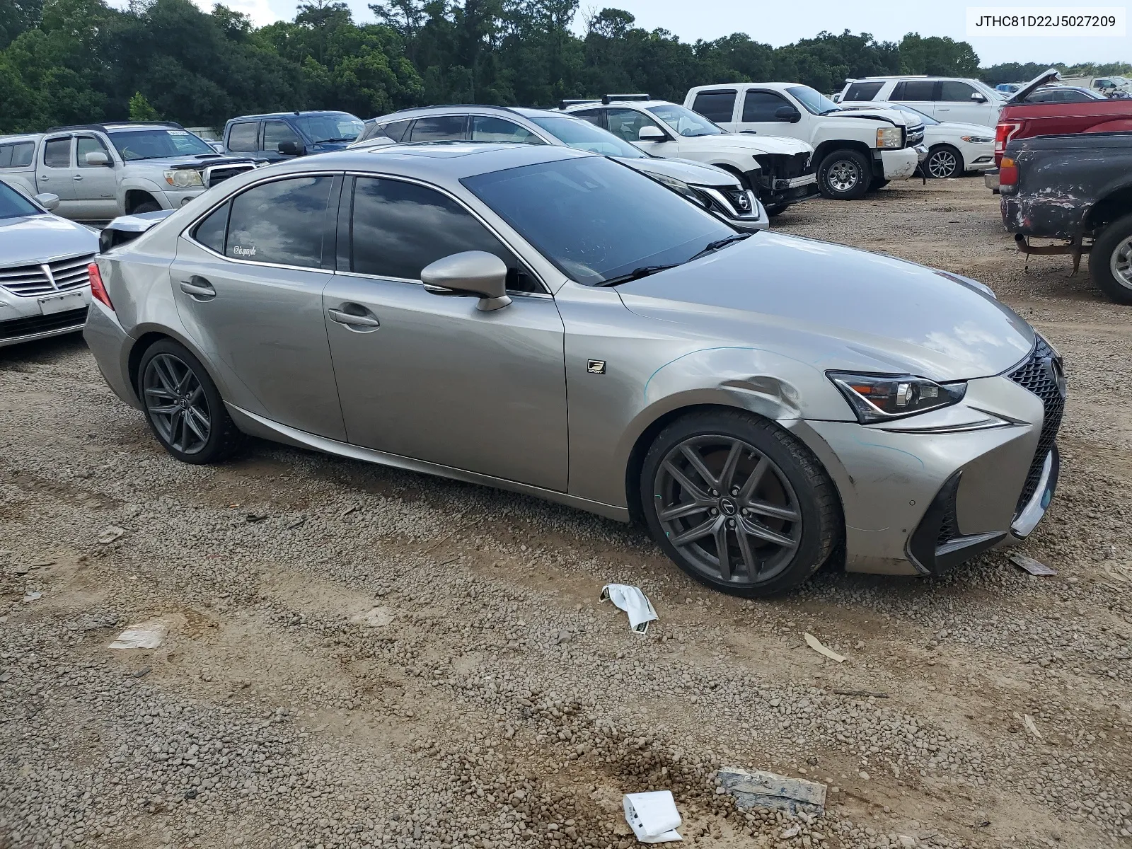 JTHC81D22J5027209 2018 Lexus Is 300