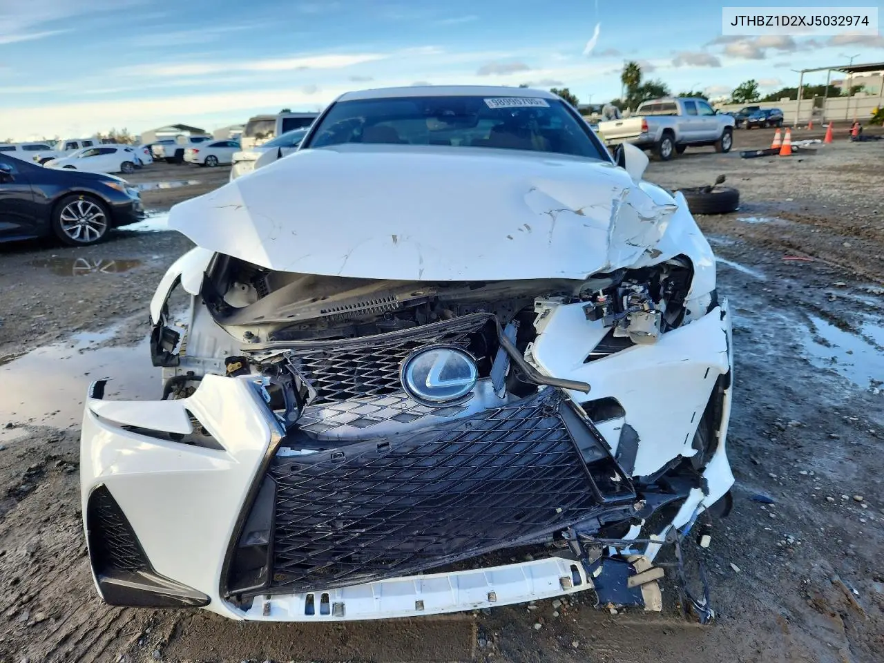 JTHBZ1D2XJ5032974 2018 Lexus Is 350