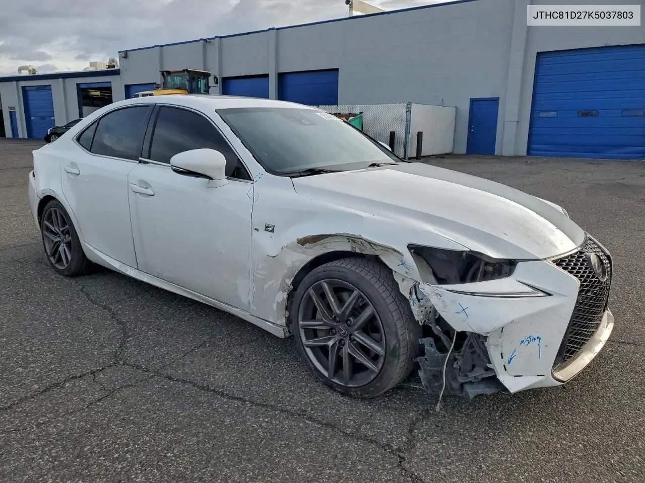 JTHC81D27K5037803 2019 Lexus Is 300