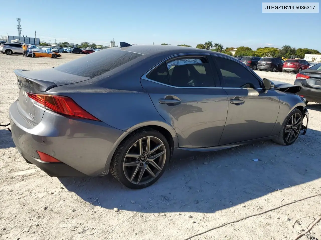 JTHGZ1B20L5036317 2020 Lexus Is 350 F Sport