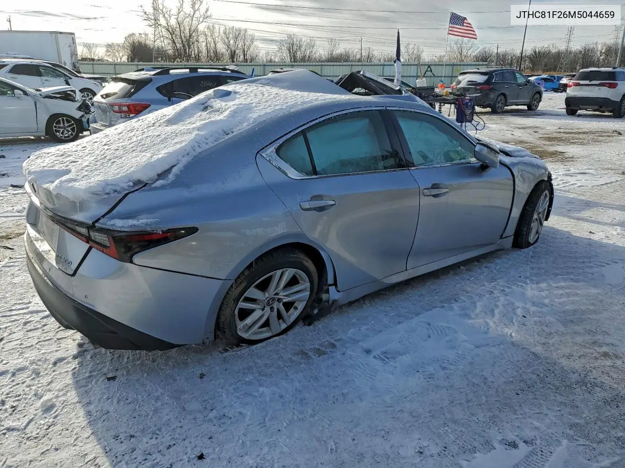 JTHC81F26M5044659 2021 Lexus Is 300
