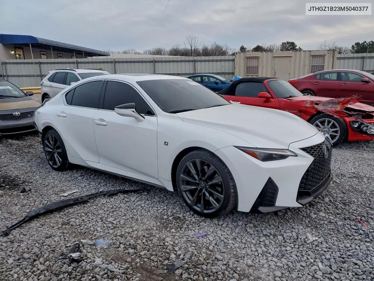 JTHGZ1B23M5040377 2021 Lexus Is 350 F Sport