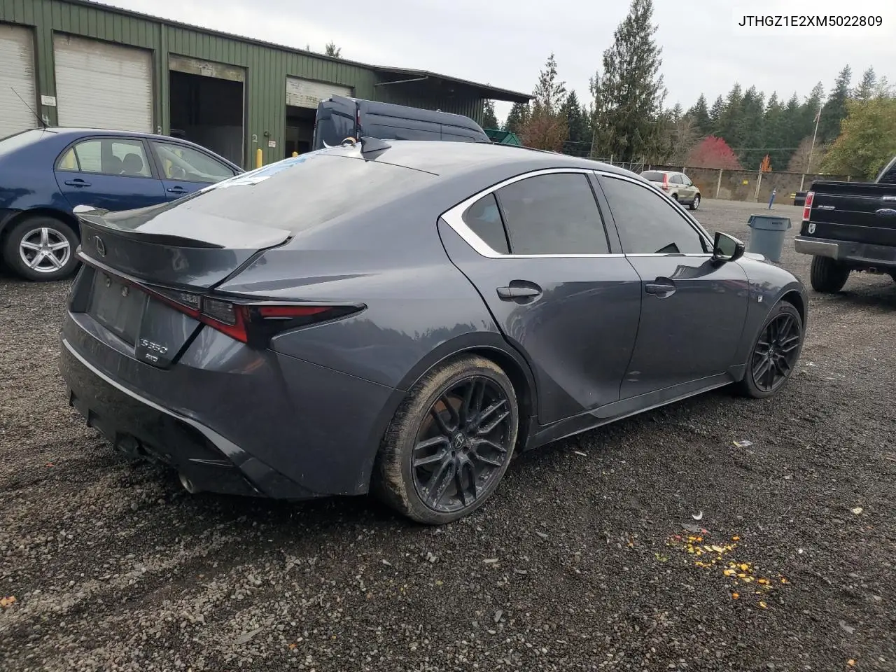 JTHGZ1E2XM5022809 2021 Lexus Is 350 F Sport