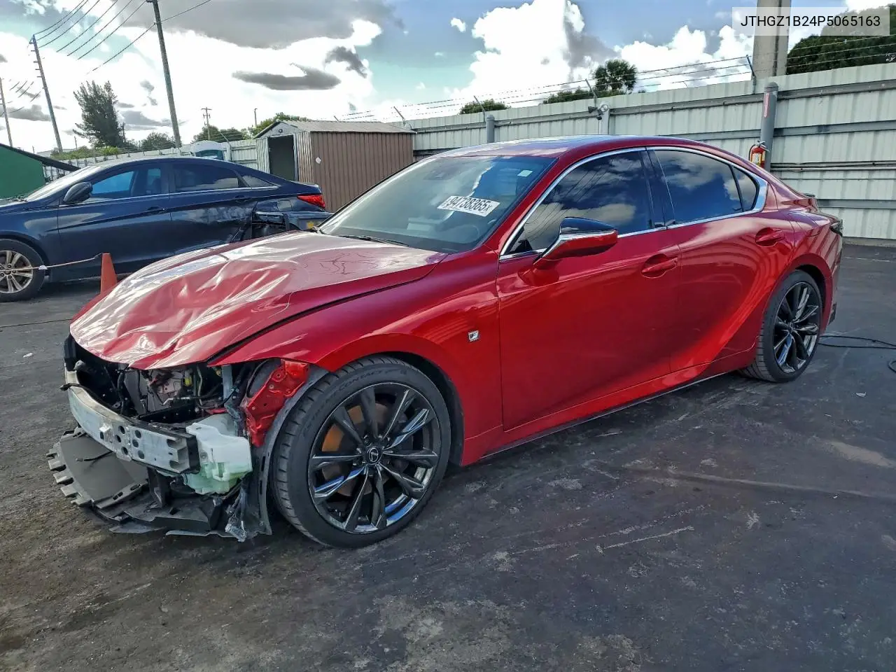 JTHGZ1B24P5065163 2023 Lexus Is 350 F Sport Design