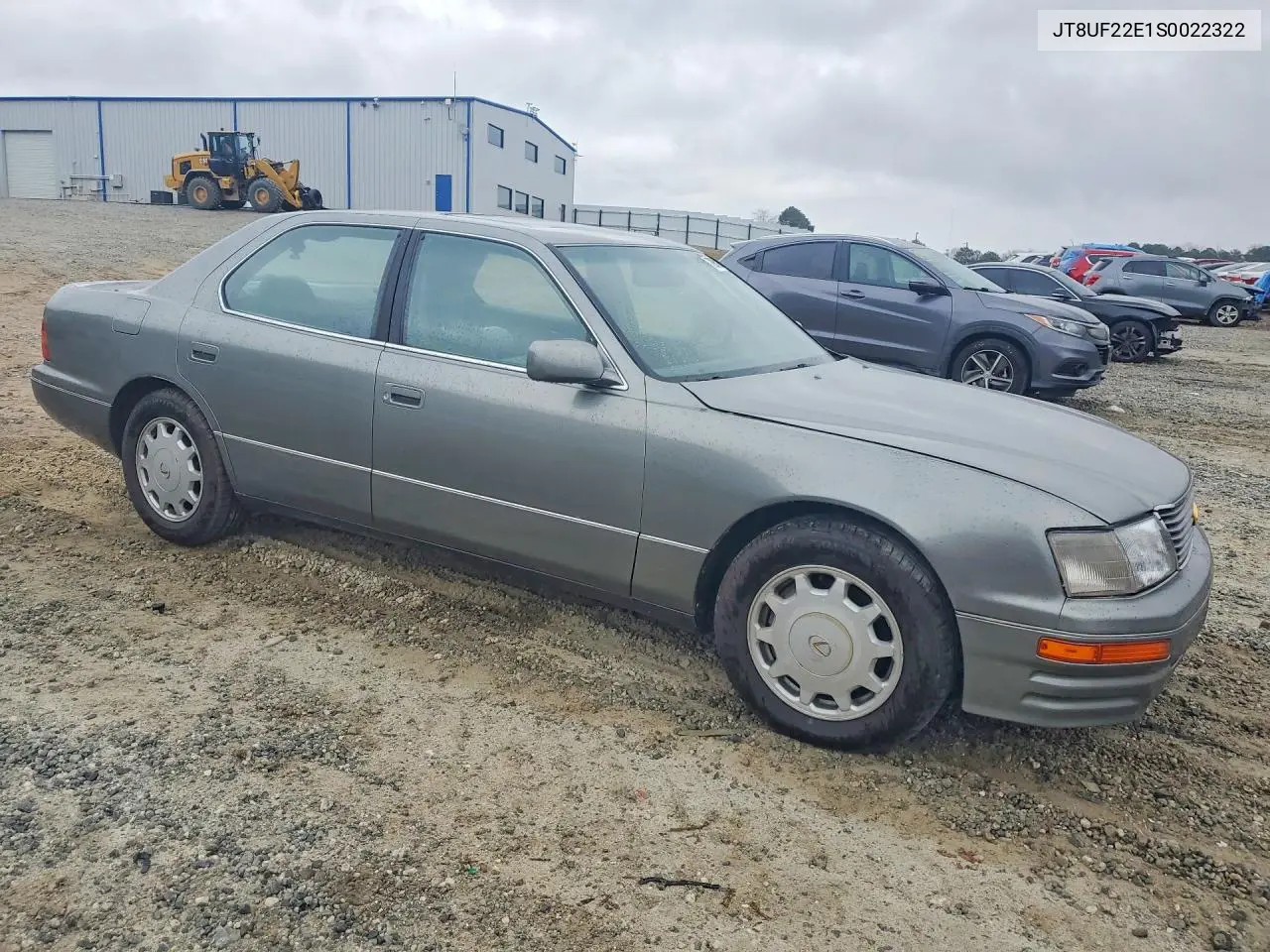 1995 Lexus Ls 400 Base VIN: JT8UF22E1S0022322 Lot: 78907985