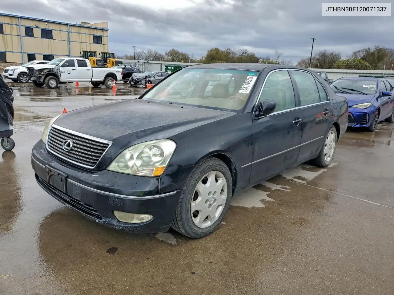 JTHBN30F120071337 2002 Lexus Ls 430