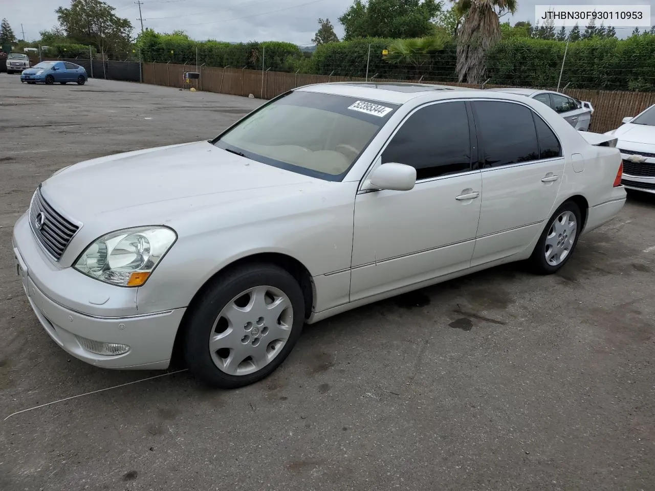 JTHBN30F930110953 2003 Lexus Ls 430