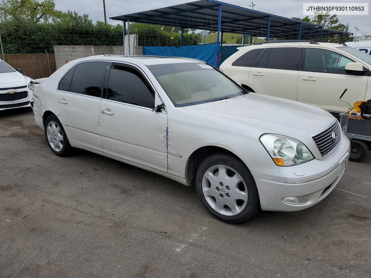 JTHBN30F930110953 2003 Lexus Ls 430