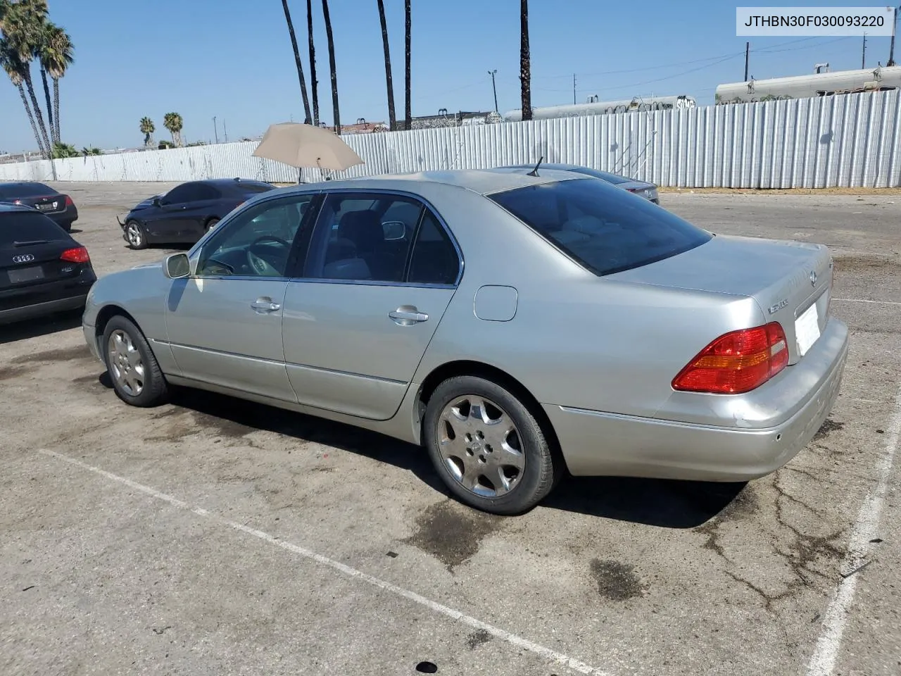 JTHBN30F030093220 2003 Lexus Ls 430