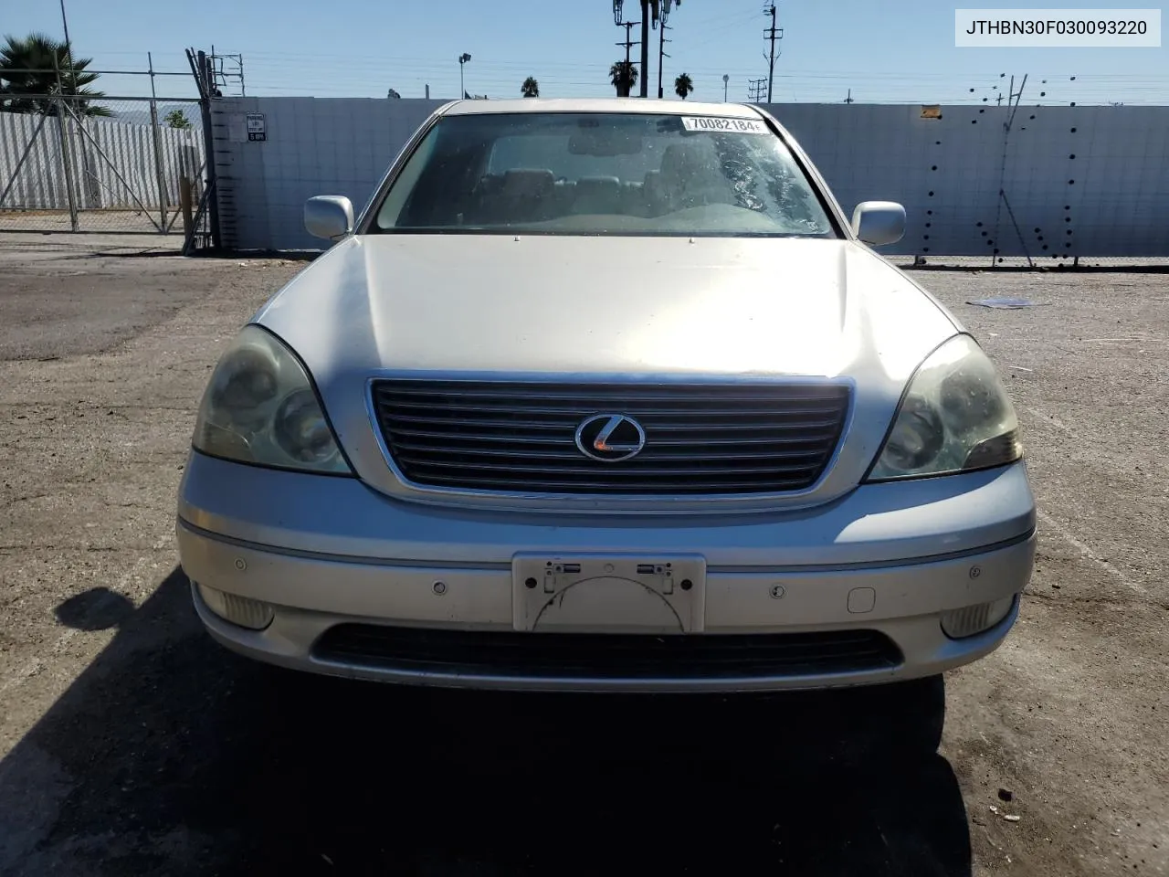 JTHBN30F030093220 2003 Lexus Ls 430