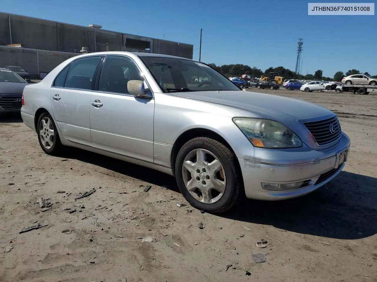 JTHBN36F740151008 2004 Lexus Ls 430