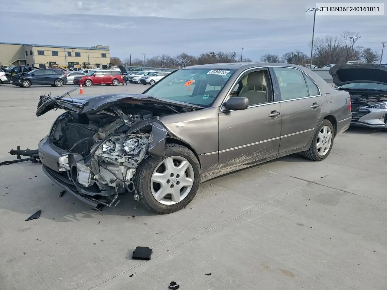 JTHBN36F240161011 2004 Lexus Ls 500 Base