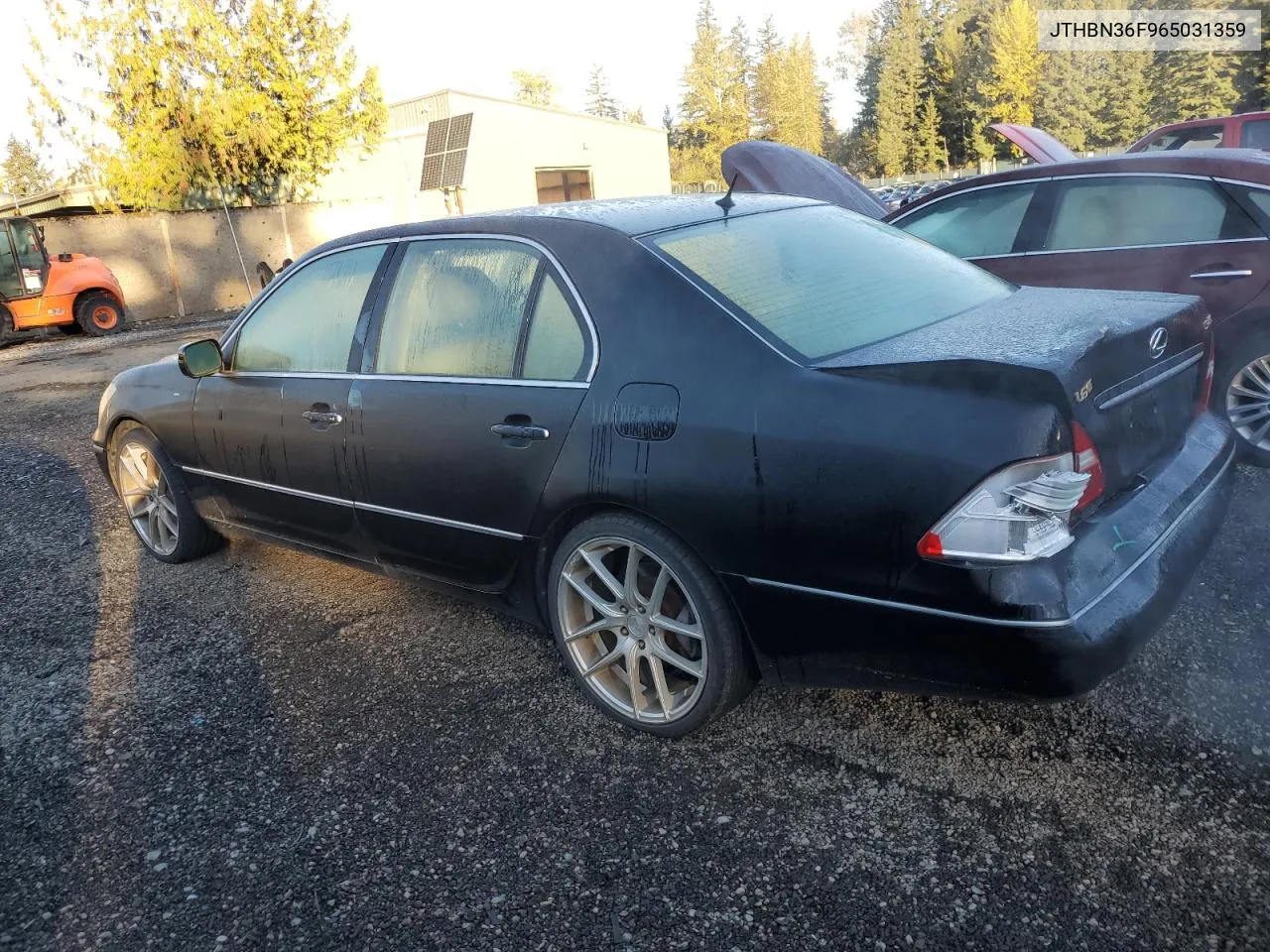 JTHBN36F965031359 2006 Lexus Ls 430