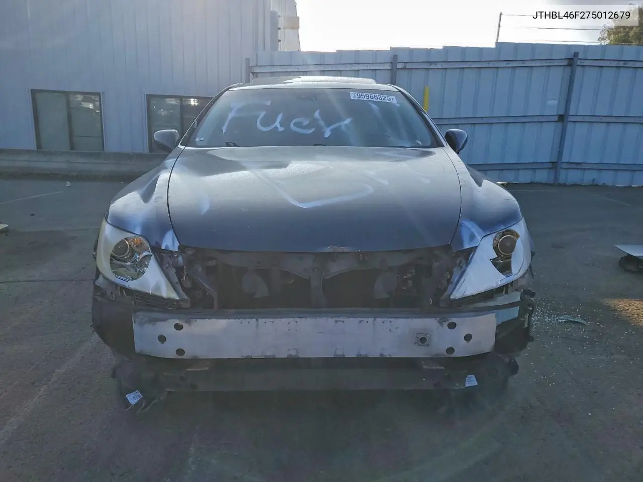 JTHBL46F275012679 2007 Lexus Ls 460