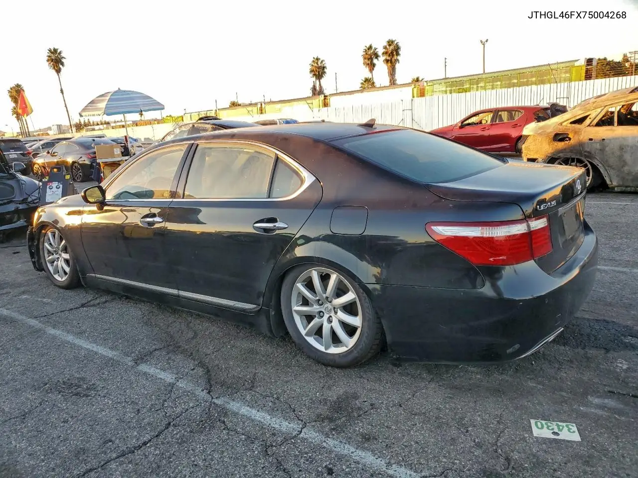 JTHGL46FX75004268 2007 Lexus Ls 460L