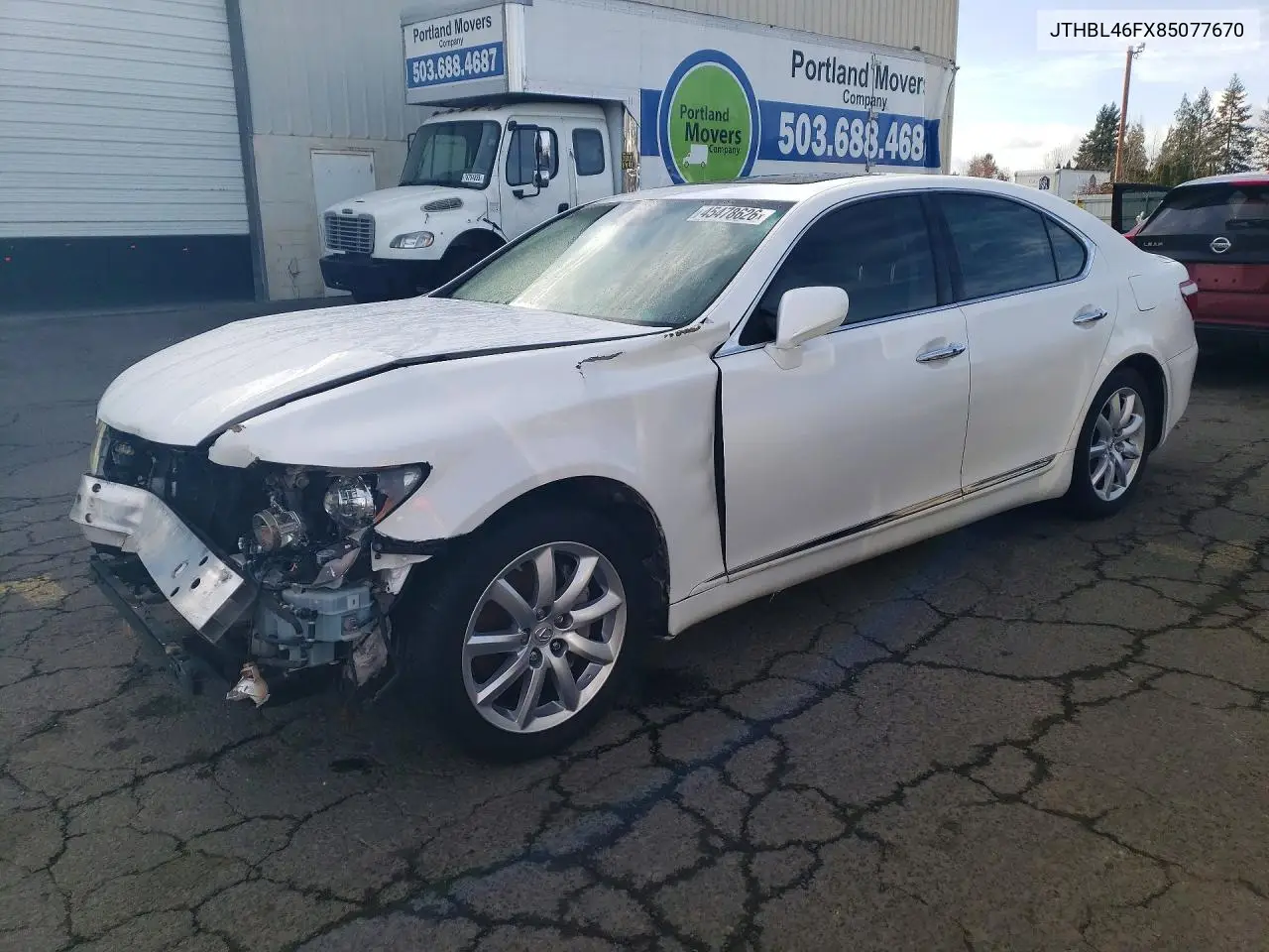 JTHBL46FX85077670 2008 Lexus Ls 460 Base