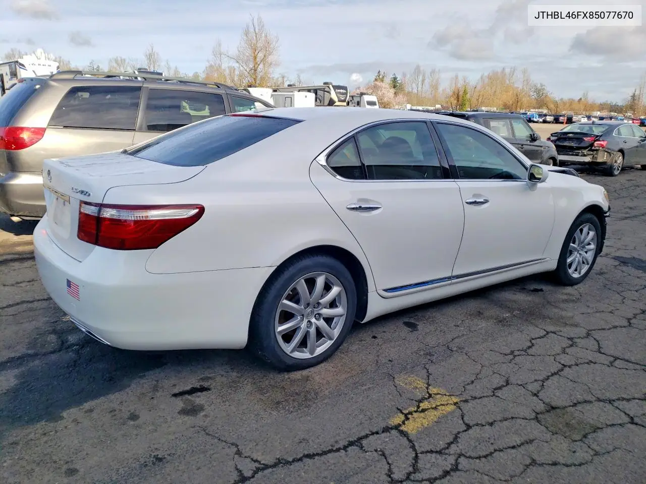 JTHBL46FX85077670 2008 Lexus Ls 460 Base