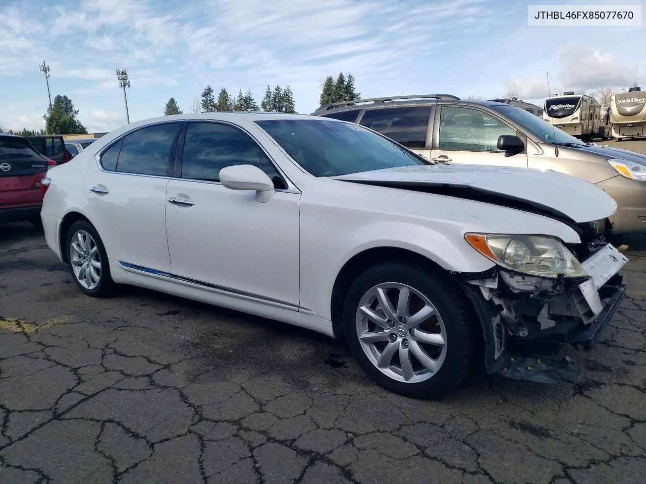 JTHBL46FX85077670 2008 Lexus Ls 460 Base